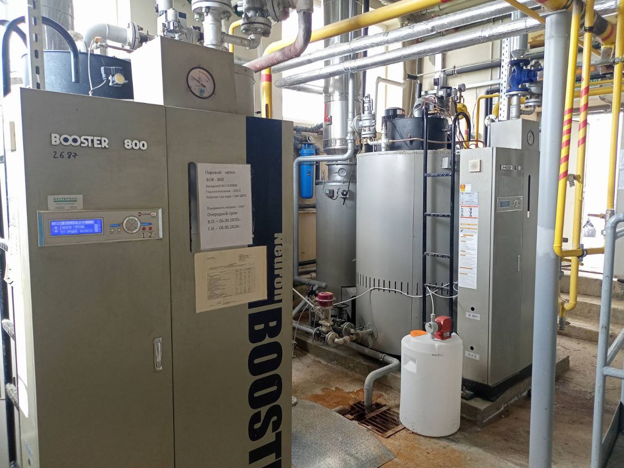 Производитель мясных продуктов (газ.парогенератор)