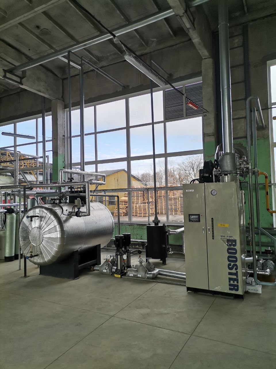 Ликеро-водочный завод (газ.парогенератор)