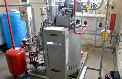 Дефростация рыбы (газ.парогенератор)