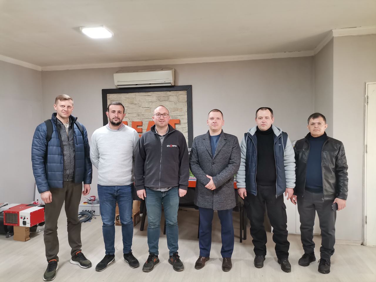 встреча  с компанией Enorpa